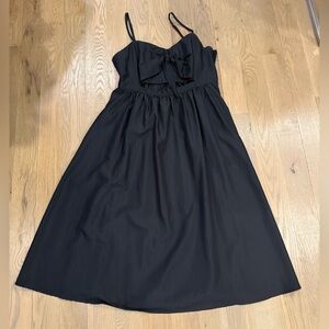 Bardot Elegant Black Midi Dress